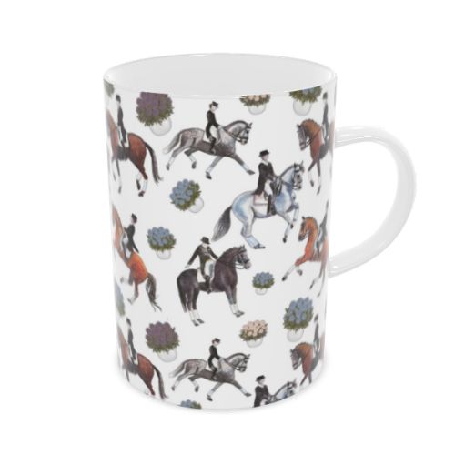 Bone China Dressage Mug (Tall)